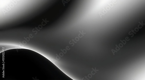 Minimal Abstract Glow – Tech-Themed Header Design