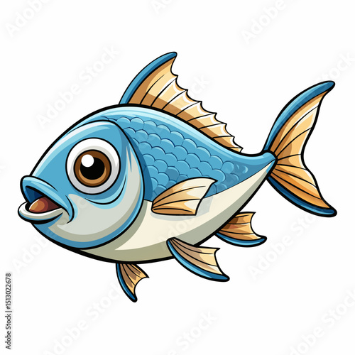 vector illustration of fish