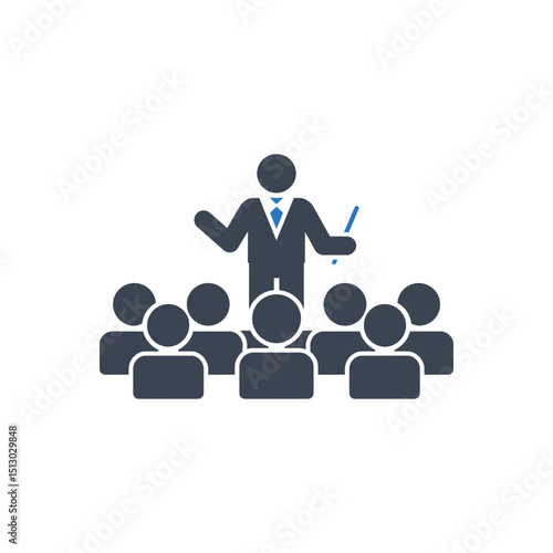 Leadership Training Seminar Icon