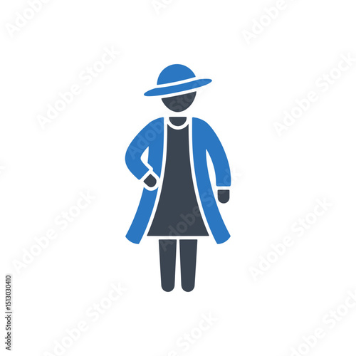 Woman Detective Icon
