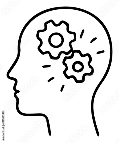 Unlocking Minds Innovative Thought Conceptual Idea Exploring Solutions
