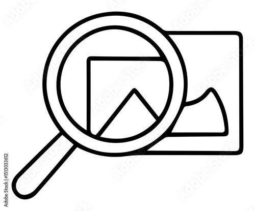 Discovering Art A Magnifying Glass Revealing Hidden Artistic Treasures