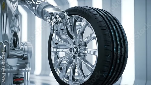 High-Tech Robotic Wheel Manufacturing Precision Engineering and Automated Production