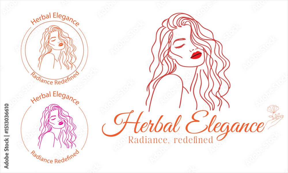 Fashion and pure beauty logo design vector template, and logo design Fashion and pure beauty logo design vector template, and logo design
