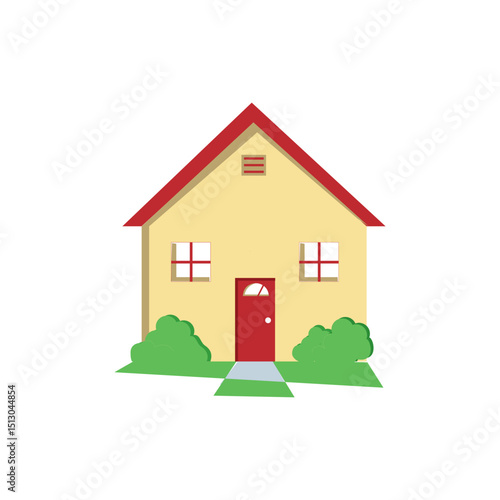 Web home icon set for websites and apps. Simple house symbol. Flat real estate sign. Main page pictogram in filled, thin line, outline and stroke style. Isolated illustration