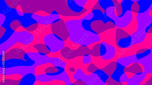 Fullscreen lava lamp. Smooth purple swirling smoke motion background.