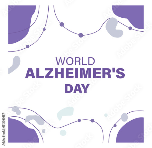 World Alzheimer's Day Illustration Set-05