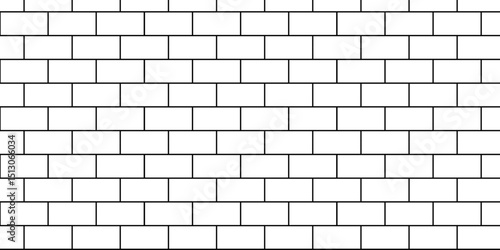 Pavement seamless mosaic stone concrete wall surface tiles. subway vector block rock white brick wall texture background.	