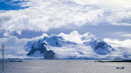 photographing hope bay beautiful landscapes Antarctica.