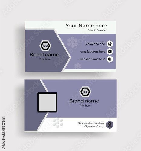 Business curd design