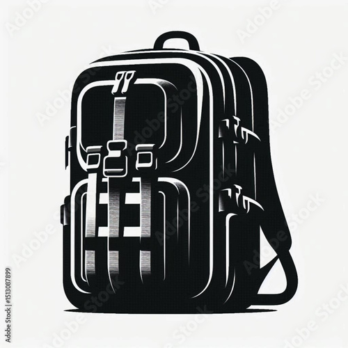vector illustration of a saxophone