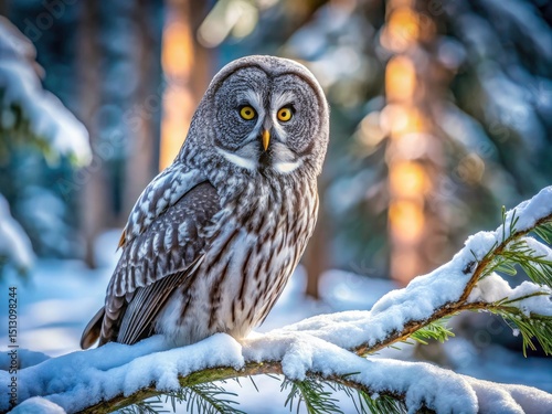 Majestic Great Grey Owl Photography: Stunning Wildlife Images, Bird Pictures, Owl Portraits, Nature Photography, Wild Birds