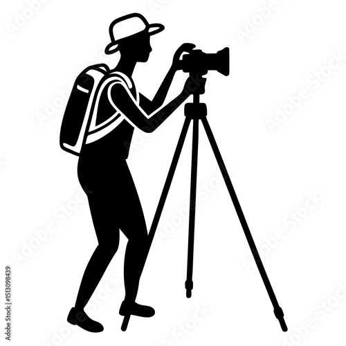 man with camera