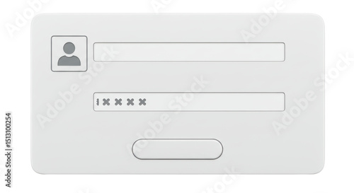Isolated Login window