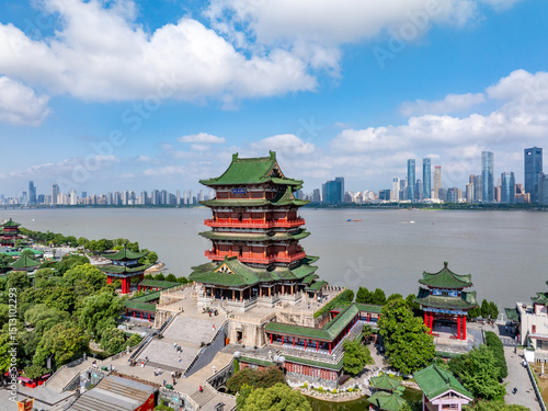 Chinese ancient building Tengwang Pavilion