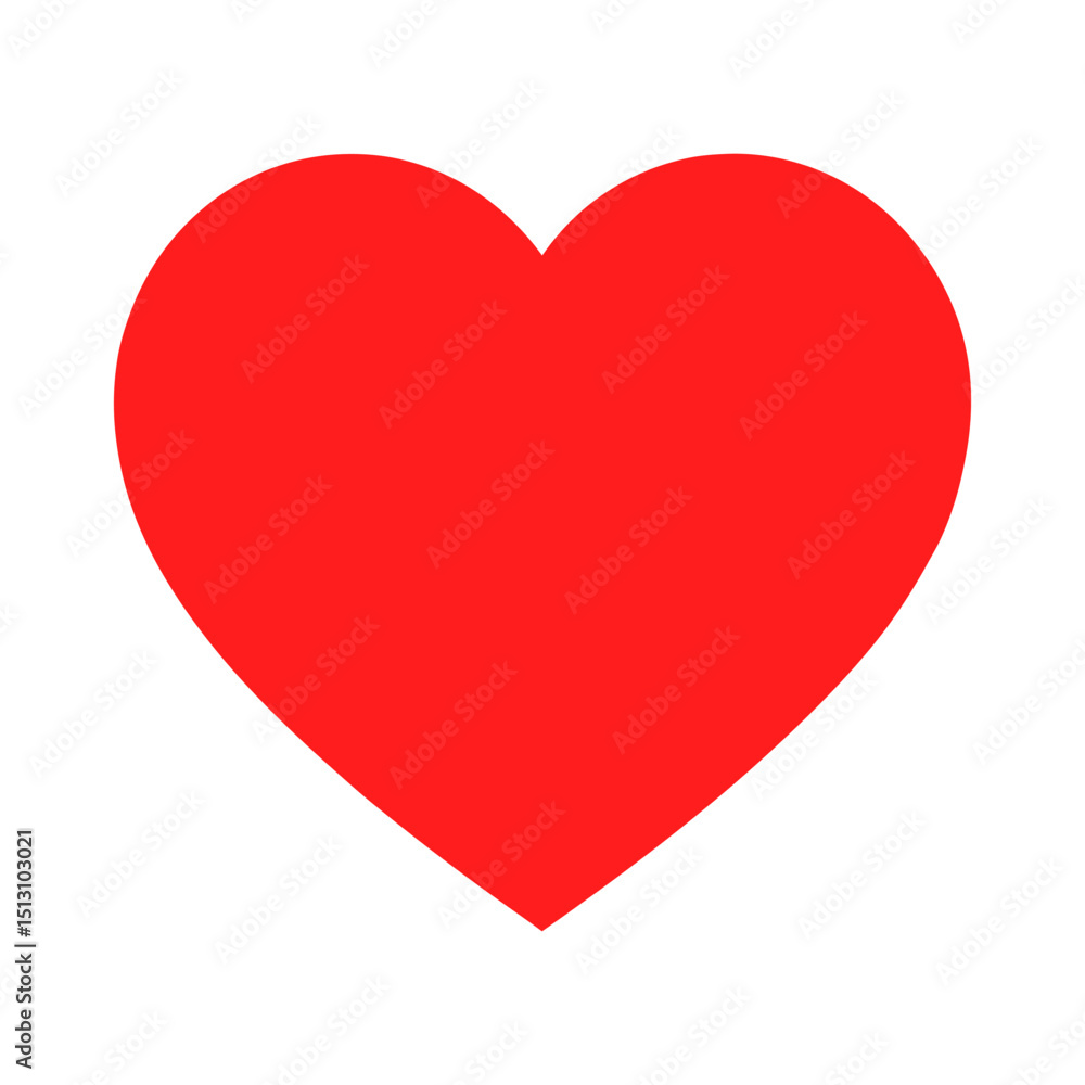 Single white love icon design isolated on white background Single white love icon design isolated on white background