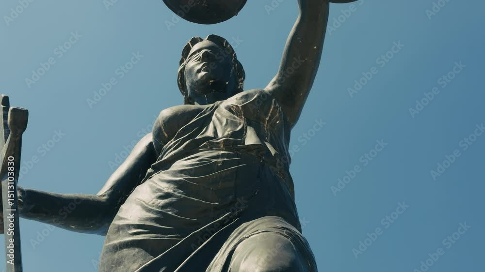 Art of Lady Justice Statue Art of Lady Justice Statue
