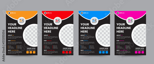 Flyer template design