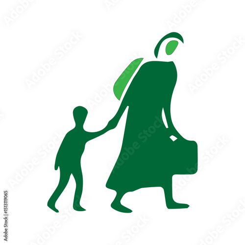 klimate migrants icon