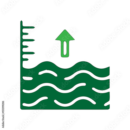 sea level rise icon
