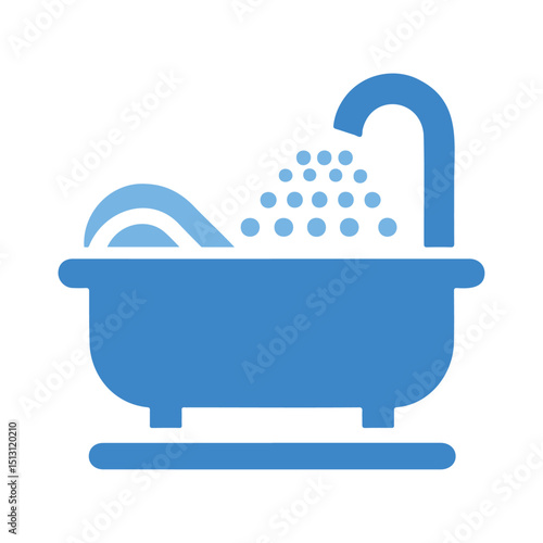 A bathtub icon design