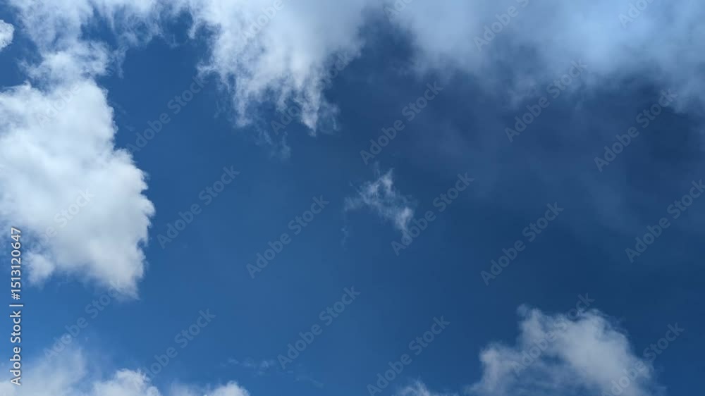 video with beautiful sky and clouds, made in time-lapse video with beautiful sky and clouds, made in time-lapse