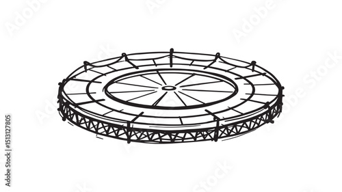 Durable Helipad Landing Net for Helicopters