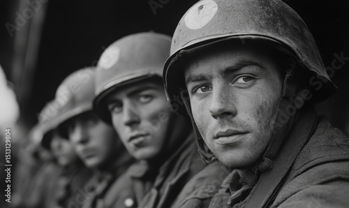 soldiers on the battlefield in world war ii