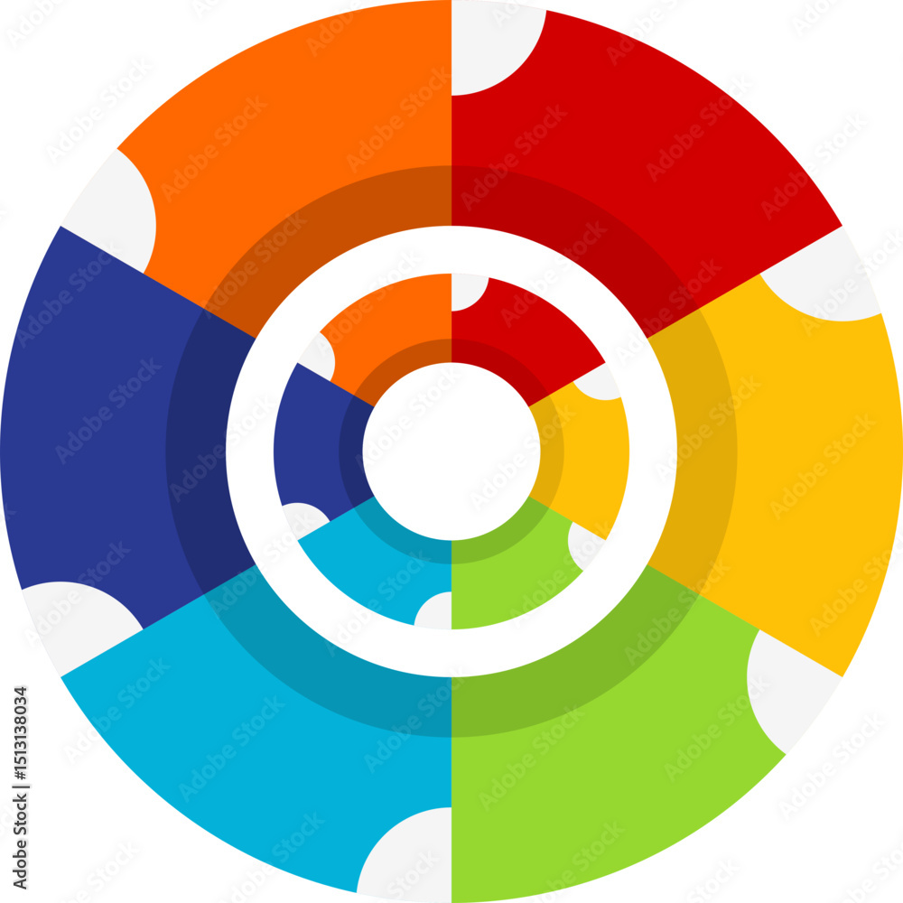 Obraz premium Pie Chart Icon