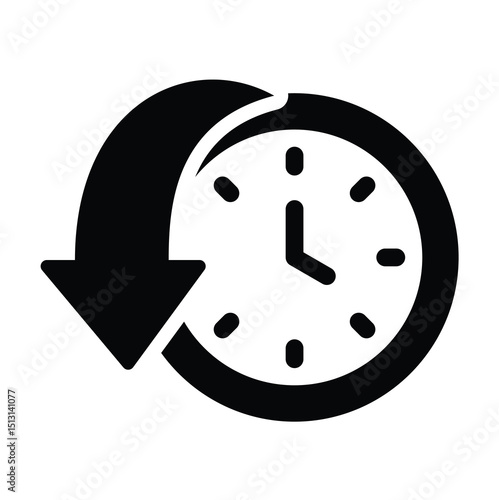 History or Rewind Time Icon