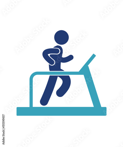 running machine icon