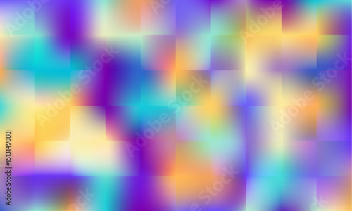 This is a Vibrant Abstract Gradient Mosaic Background featuring a stunning blend of Shades of Blue and Purple, low poly