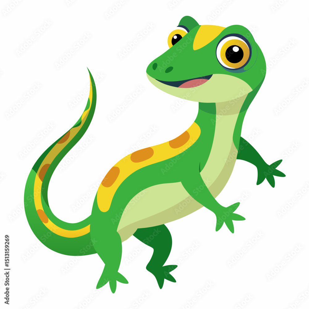 green frog on white background green frog on white background
