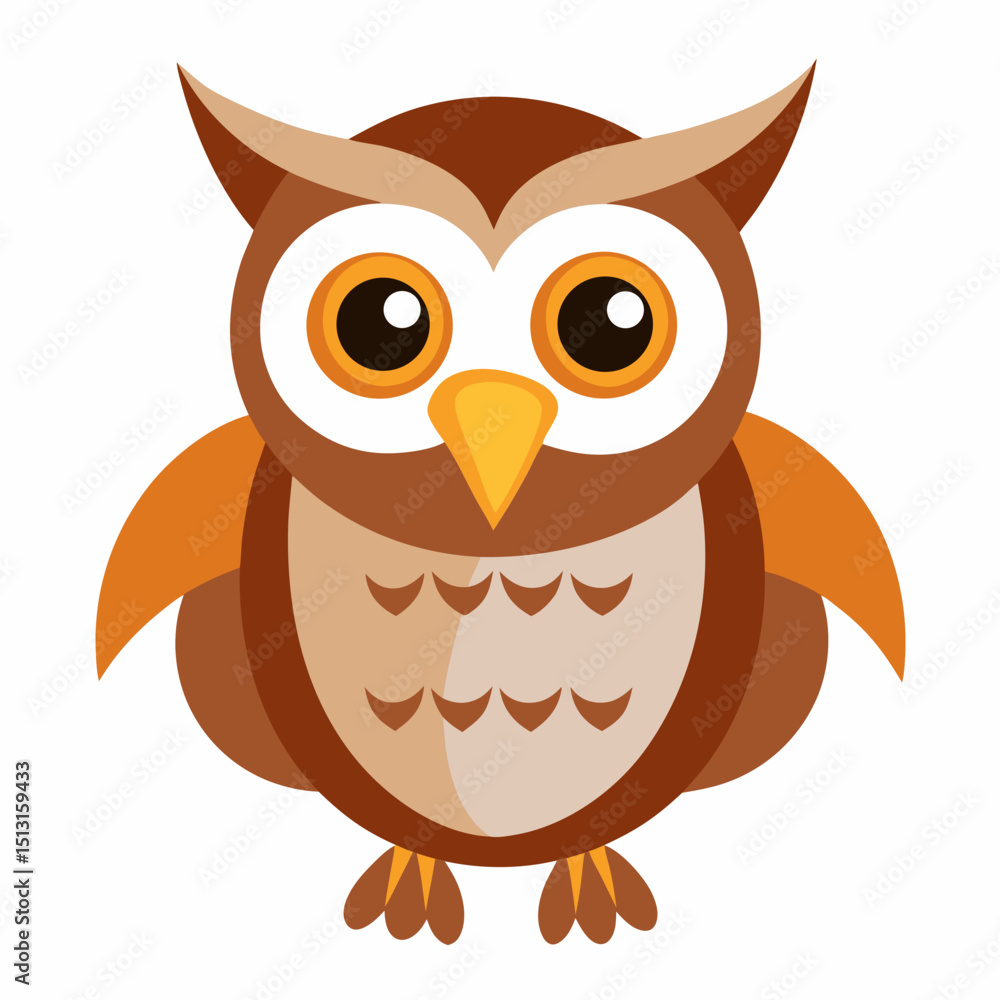 owl on a branch owl on a branch