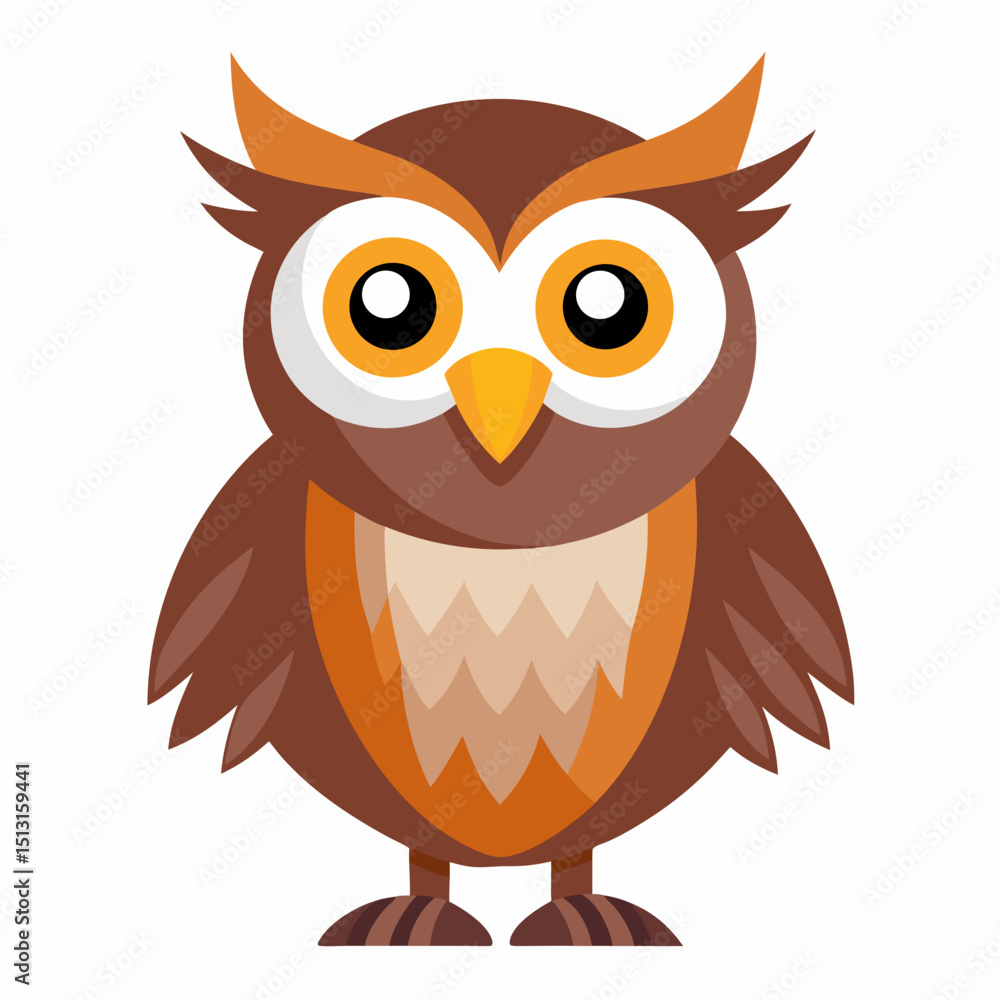 Fototapeta premium owl on a branch