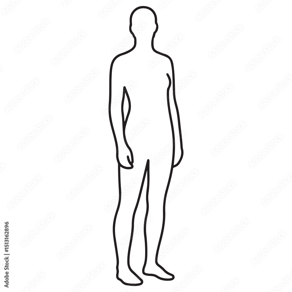 silhouette of a owman out line style in white backraund silhouette of a owman out line style in white backraund