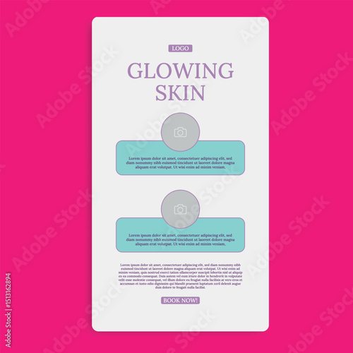 Skincare,Cosmetic, and Beauty Care Social Media Story Template
