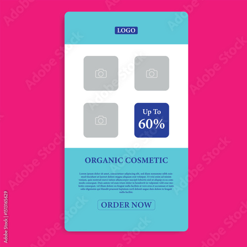 Skincare,Cosmetic, and Beauty Care Social Media Story Template