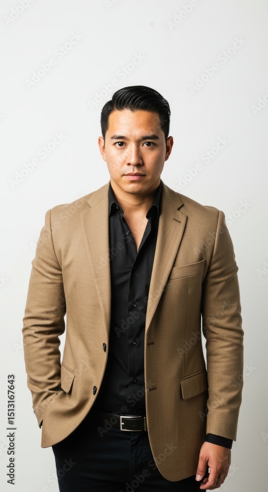 Fototapeta premium portrait of a handsome young man