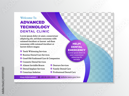 Illustration of graphic wave border element vector design with multicolored blue and purple gradient for covers greeting card poster or flyers. blend line pattern transparent on white background.