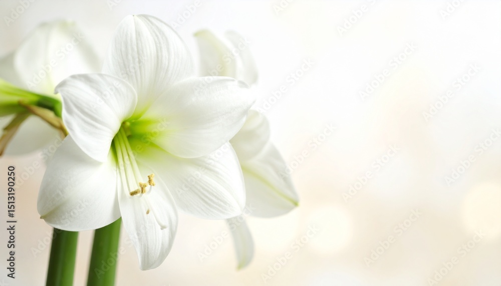 Fototapeta premium Amaryllis flower background