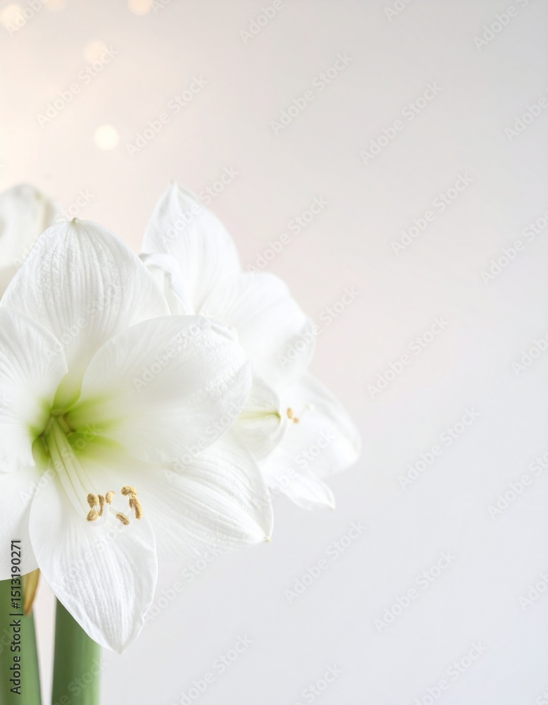 Fototapeta premium Amaryllis flower background