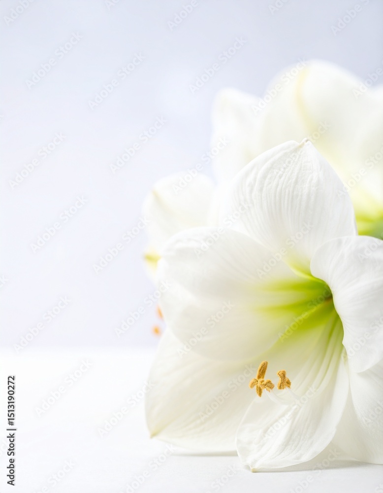 Obraz premium Amaryllis flower background