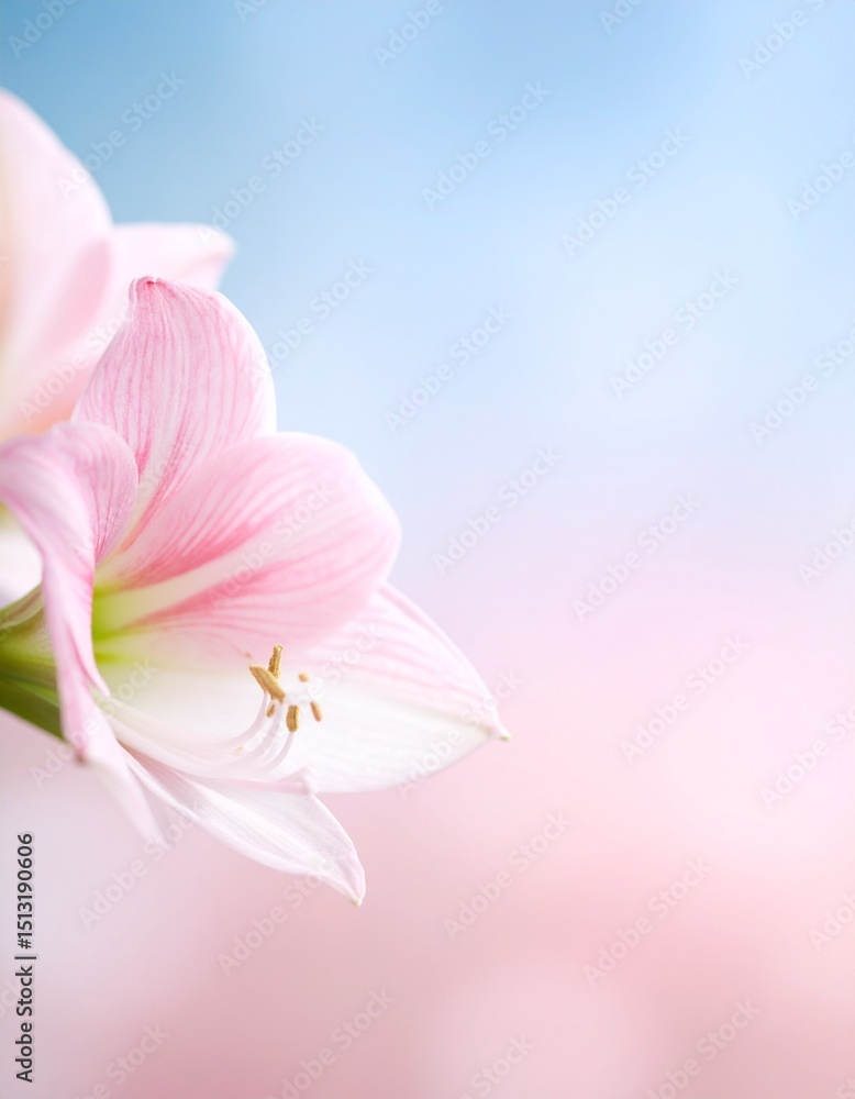 Obraz premium Amaryllis flower background