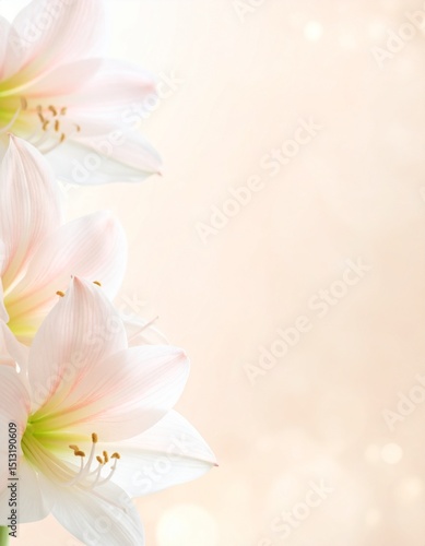 Amaryllis flower background