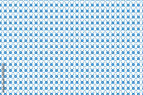 Soft and soothing light blue design with a harmonious repetitive motif, great for kids wear or spring collections