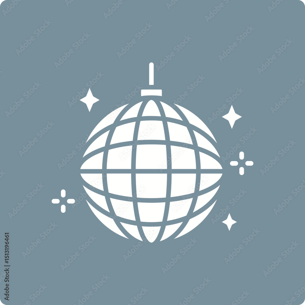 Disco Ball Icon Disco Ball Icon