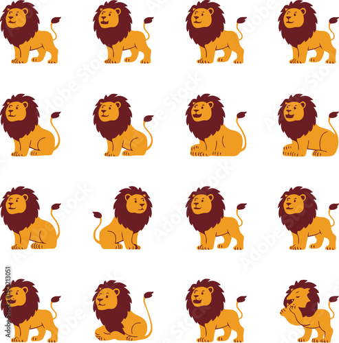 set of animals