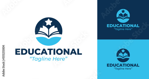 Minimalist Educational App Logo Designs for Digital Learning Platforms and Tools