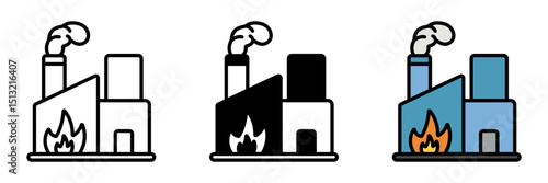 Incinerator is a machine that burns waste at high temperatures to reduce volume and destroy hazardous substances.
